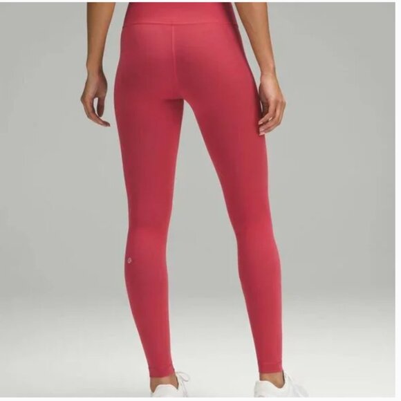 Lululemon Wunder Train High Rise Leggings 28” Vintage Rose Size 4 - Picture 1 of 12